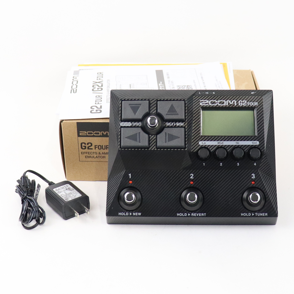 中古】 ZOOM G2 FOUR ギターマルチエフェクター アンプエミュレーター([USED] ズーム マルチエフェクター) | web総合楽器店  chuya-online.com