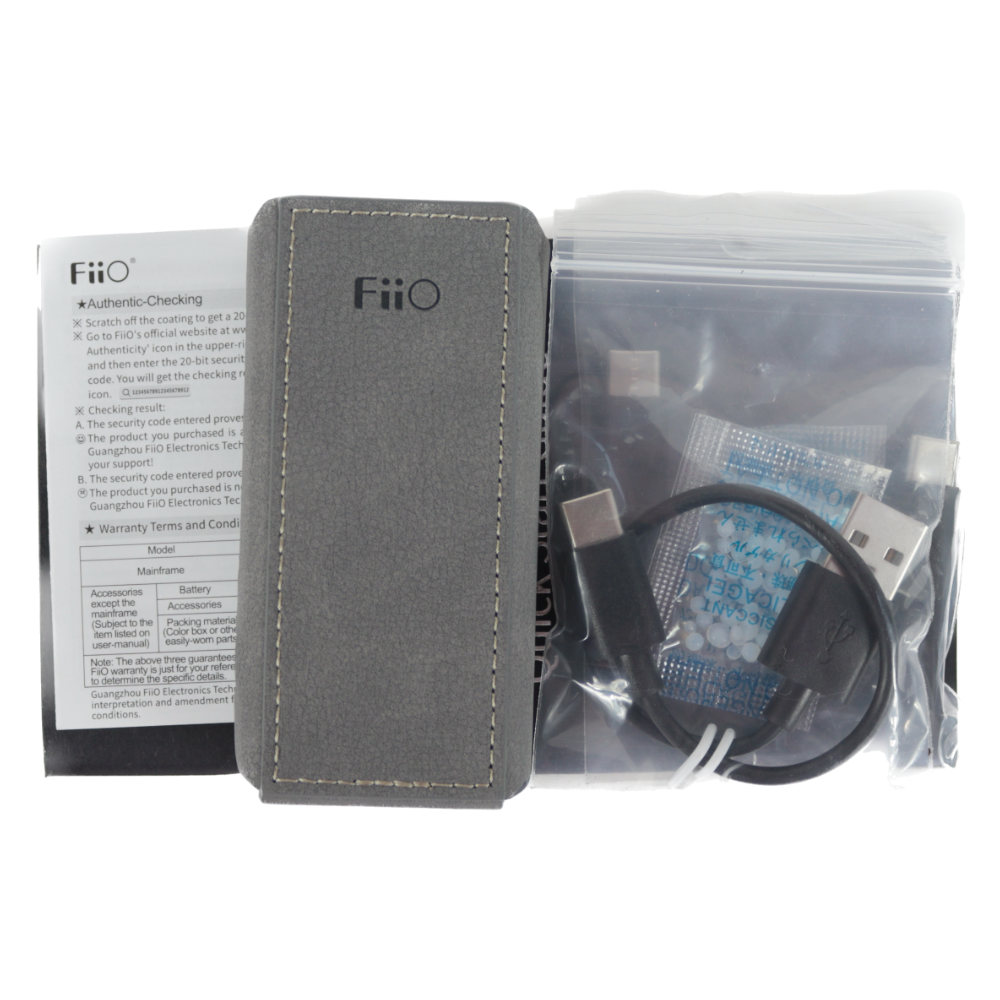 【中古】 DACアンプ Bluetoothレシーバー FiiO BTR7 ヘッドホンアンプ フィーオ 付属品画像