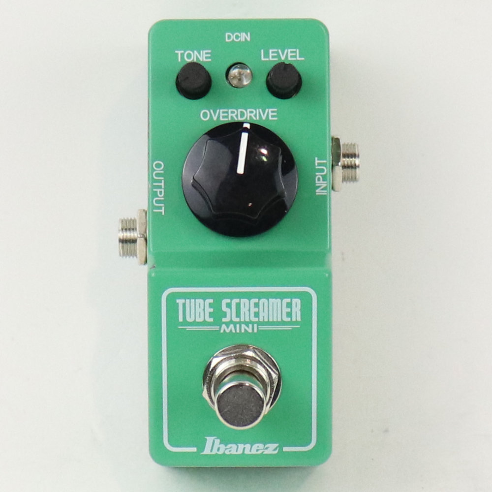 【中古】 IBANEZ TSMINI Tube Screamer Mini アイバニーズ チューブスクリーマーミニ オーバードライブ ギターエフェクター 正面