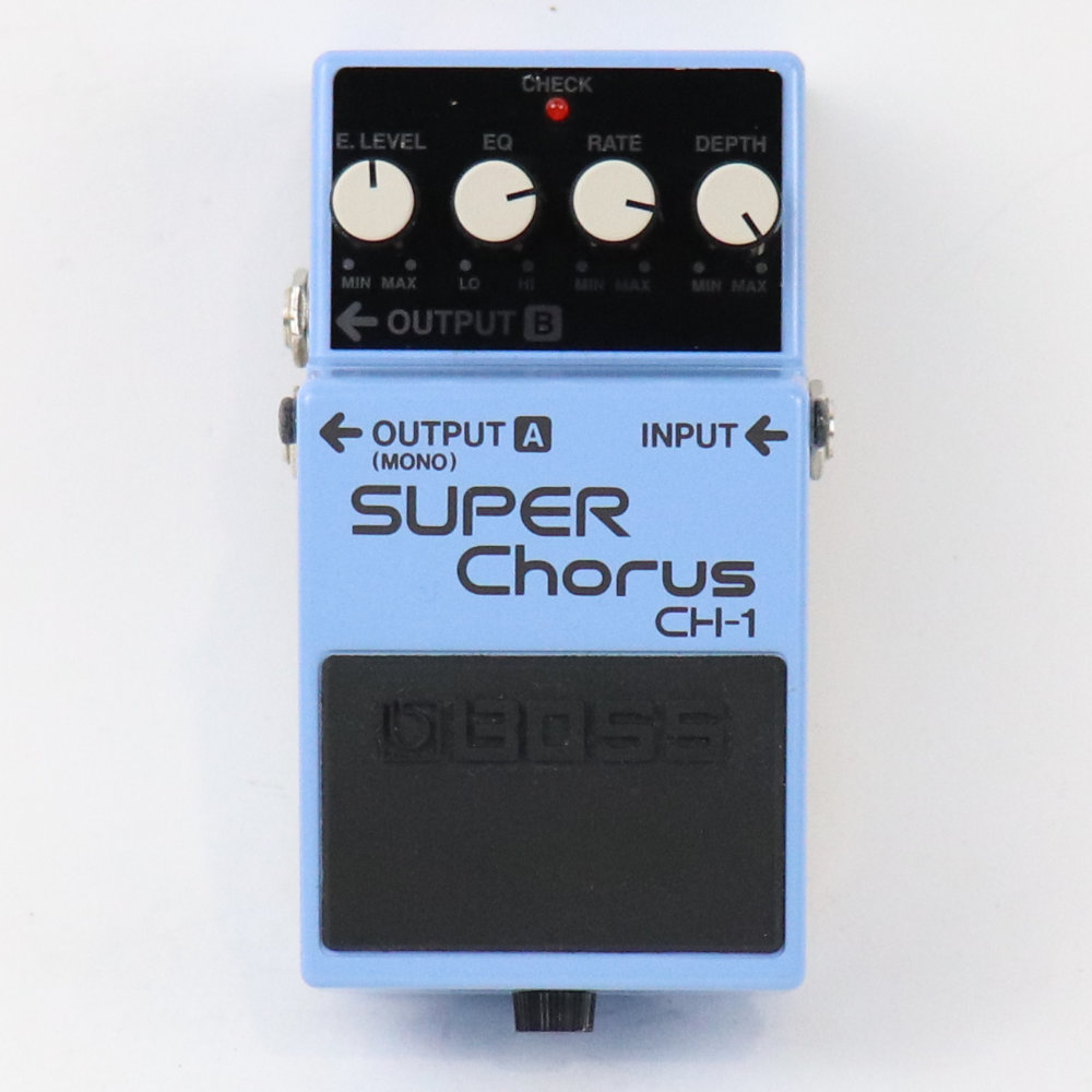 【中古】スーパーコーラス エフェクター BOSS CH-1 Super Chorus ギターエフェクター コーラス 正面