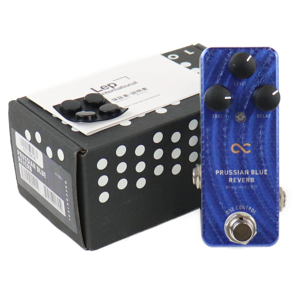 【中古】 リバーブ エフェクター One Control Prussian Blue Reverb OC-PBR ギターエフェクター