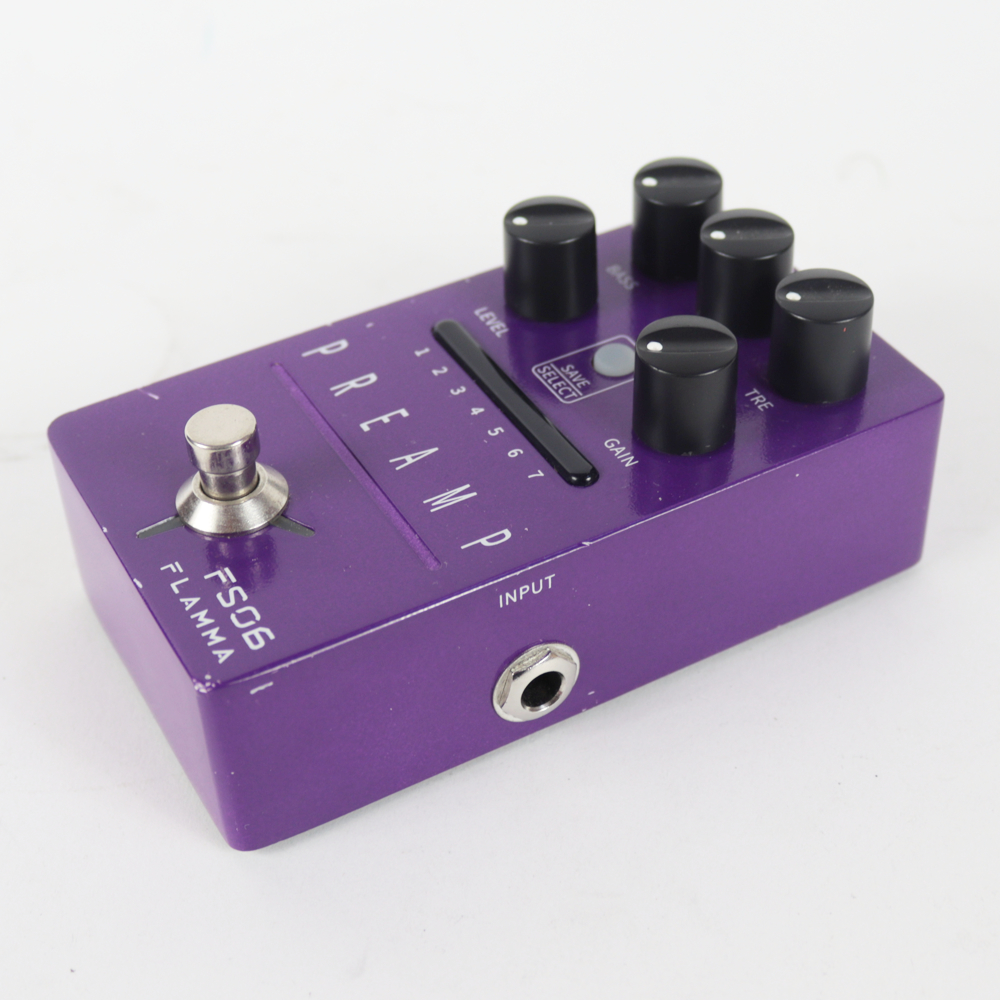 【中古】 ギター用プリアンプ FLAMMA FS06 PREAMP プリアンプ 側面画像