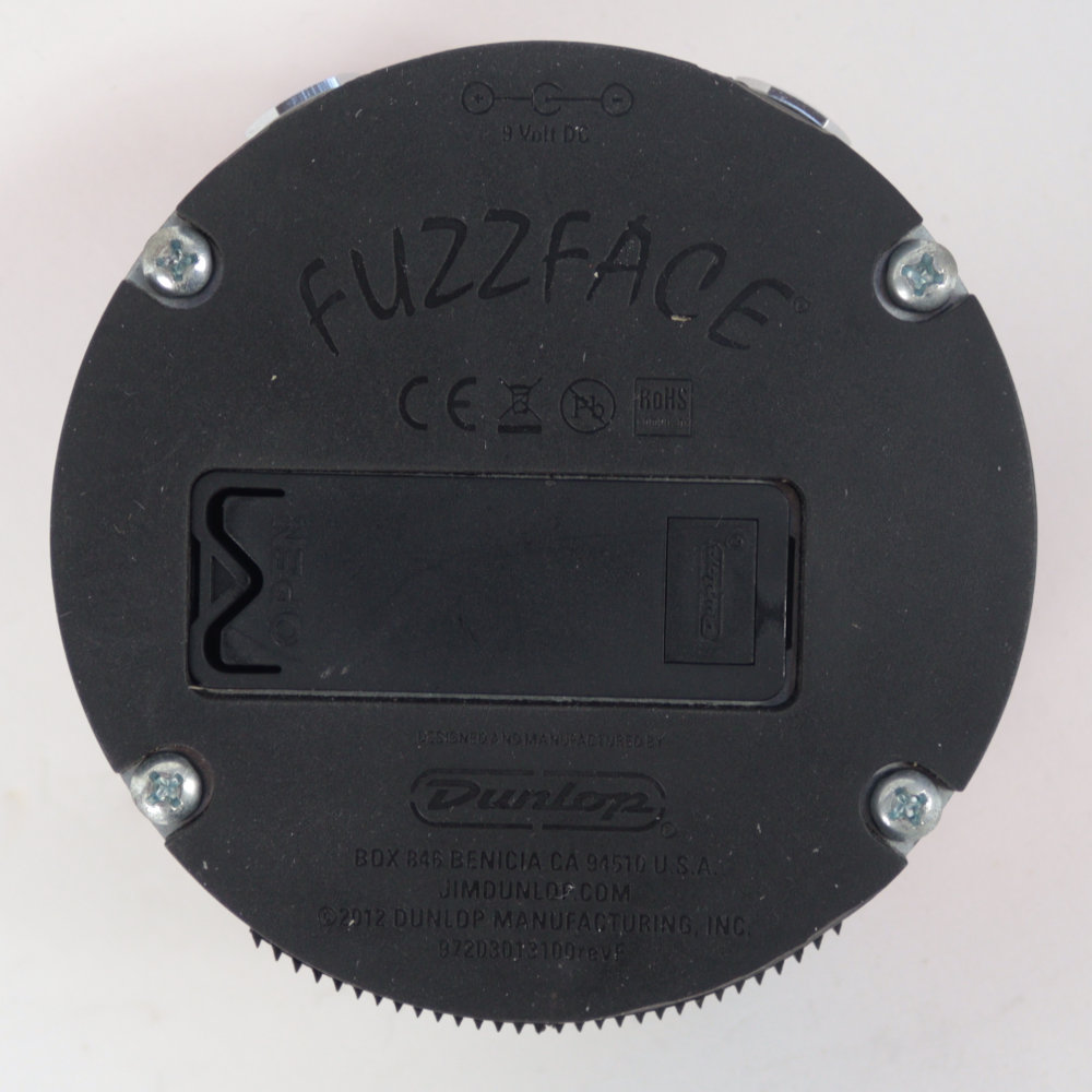 【中古】 JIM DUNLOP FFM2 Fuzz Face Mini Germanium ギターエフェクター 底面