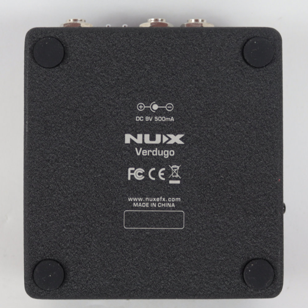 【中古】 NUX Amp Academy アンプモデラー ギターエフェクター 底面