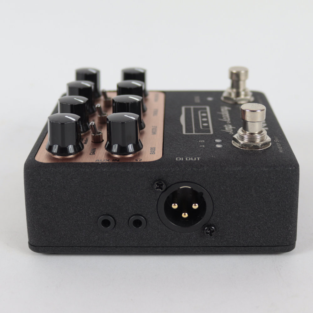 【中古】 NUX Amp Academy アンプモデラー ギターエフェクター 側面