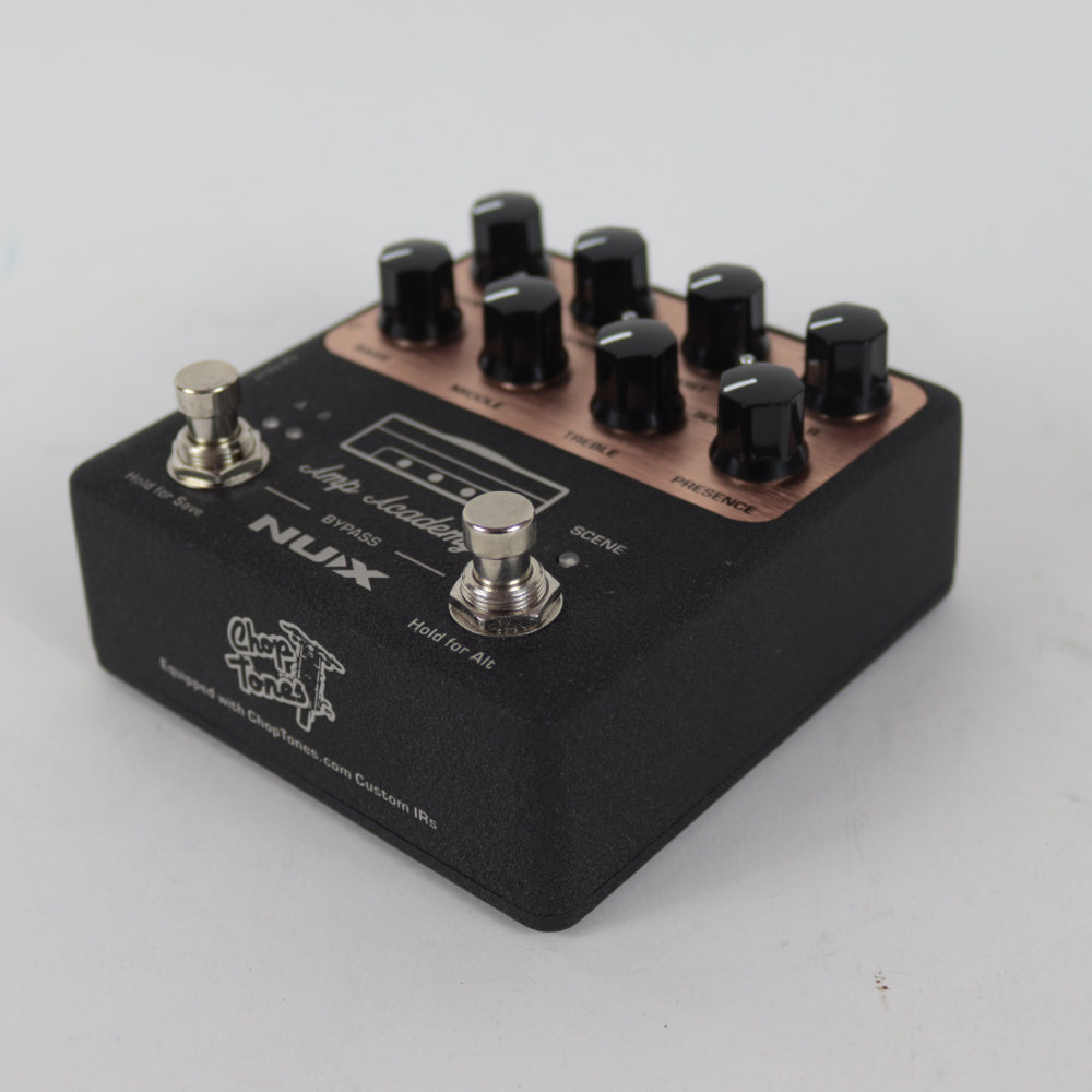 【中古】 NUX Amp Academy アンプモデラー ギターエフェクター 全体