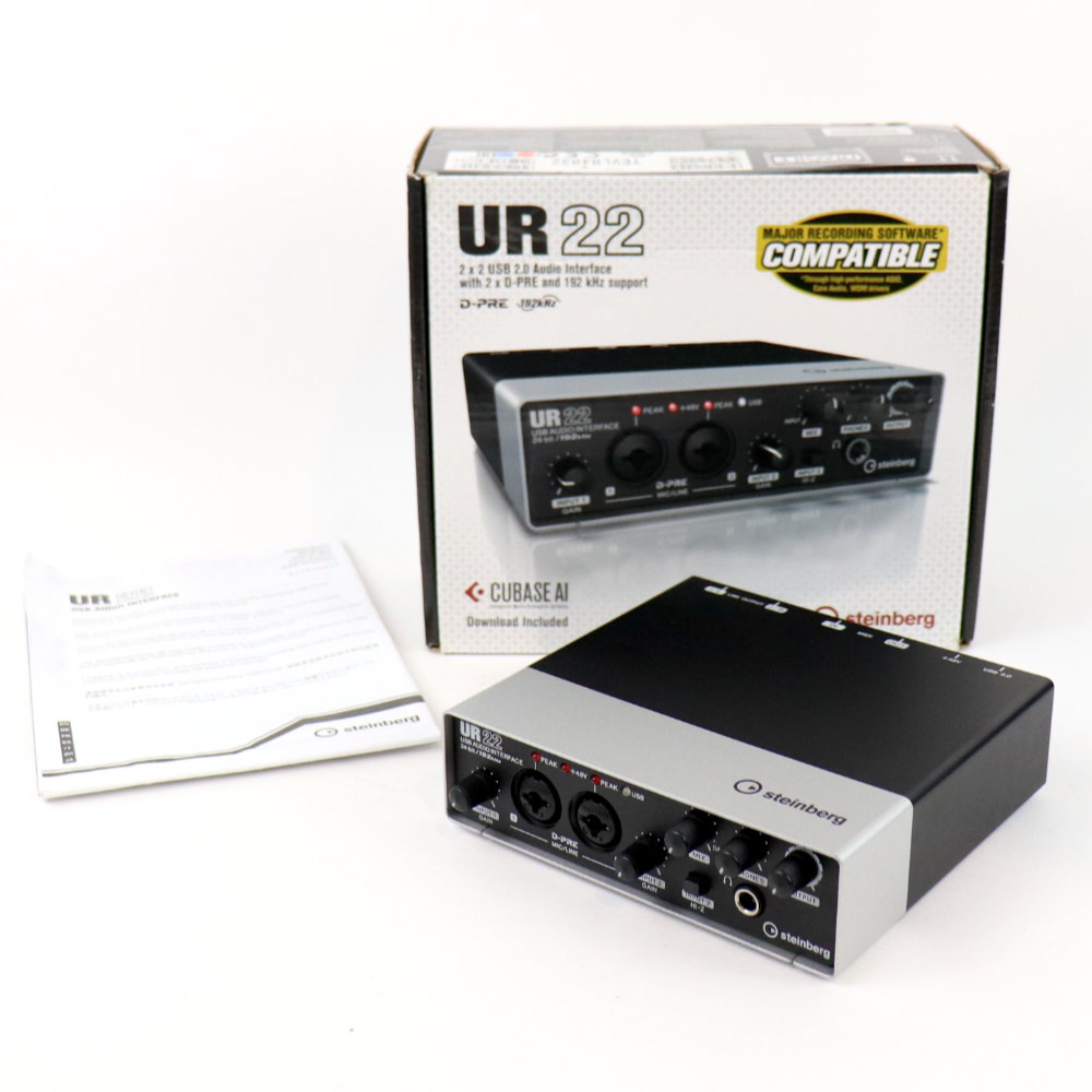 【中古】 オーディオインターフェース Steinberg スタインバーグ UR22 USBオーディオインターフェース