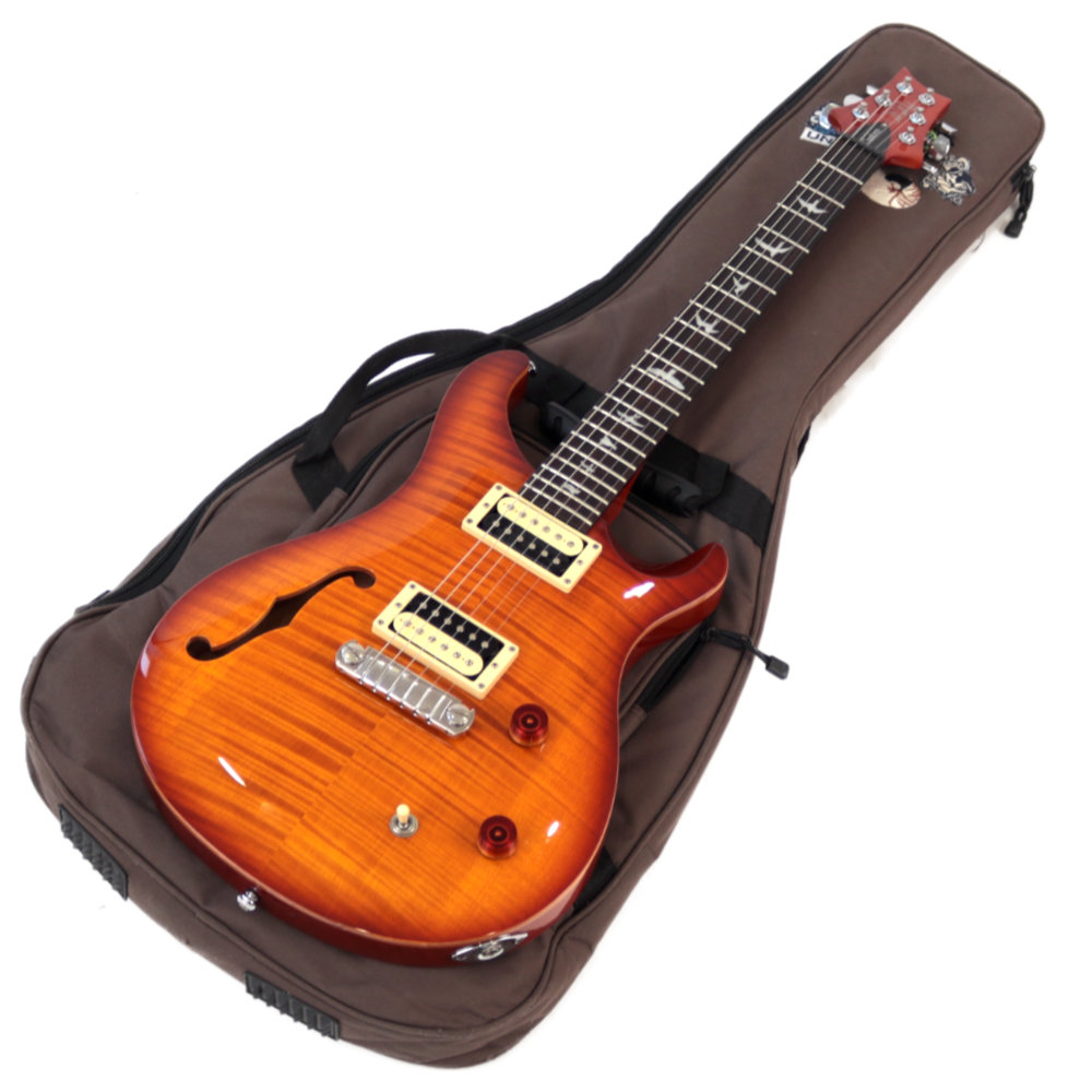 【中古】 PRS SE Custom SEMI-HOLLOW 2017年製 エレキギター 22フレット ストップテールブリッジ Paul Reed Smith