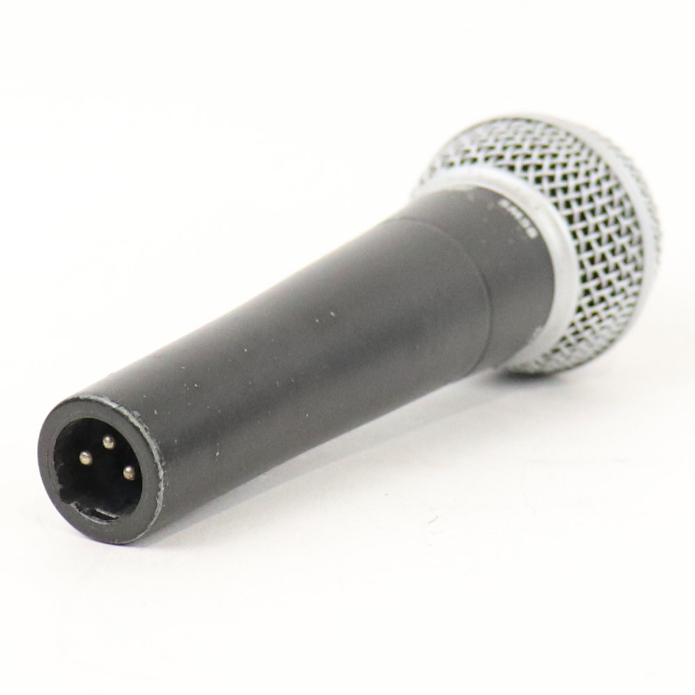 【中古】 マイク ダイナミックマイク ボーカル用 SHURE SM58 シュアー 58 ゴッパ シュア 出力端子側