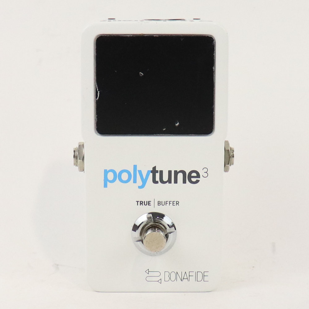 【中古】 チューナー tc electronic PolyTune 3 バッファー内蔵 ポリフォニックチューナー ポリチューン ペダルチューナー