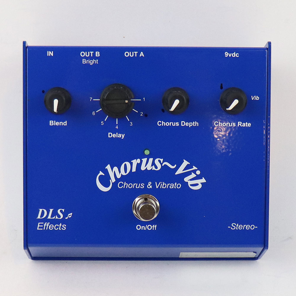 【中古】 コーラス エフェクター DLS Effects Stereo Chorus Vib 正面