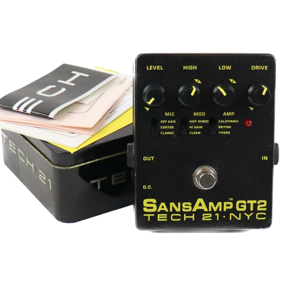 中古】 TECH21 SansAmp GT2 アンプシミュレーター ギターエフェクター([USED] テック21 サンズアンプ GT2 アンプシミュレーター)  | web総合楽器店 chuya-online.com