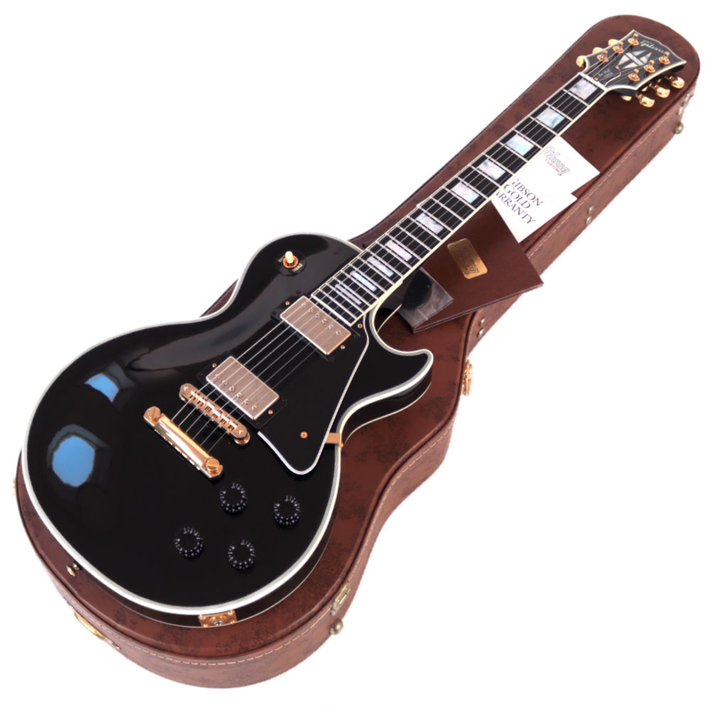 【中古】 Gibson ギブソン Custom Shop Les Paul Custom Ebony 2017年製 レスポールカスタム エレキギター