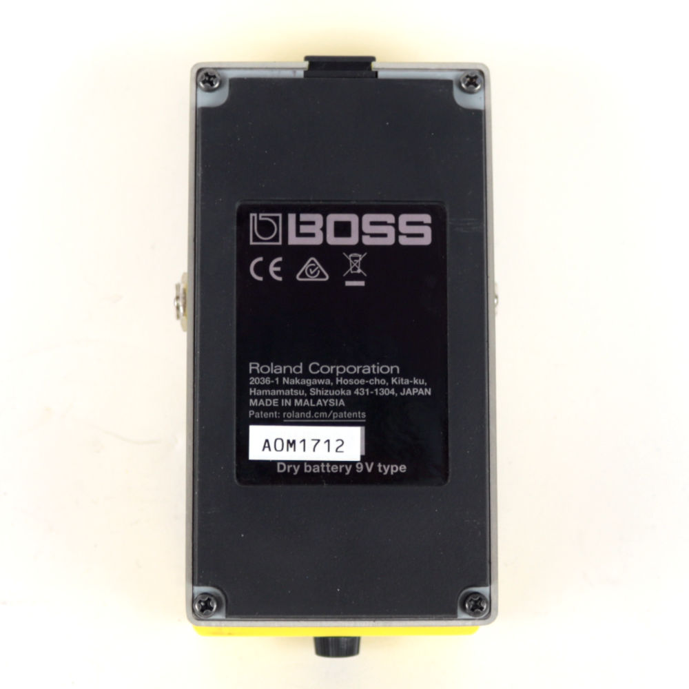 【中古】 スーパーオーバードライブ エフェクター BOSS SD-1 Super Over Drive ギターエフェクター 裏面