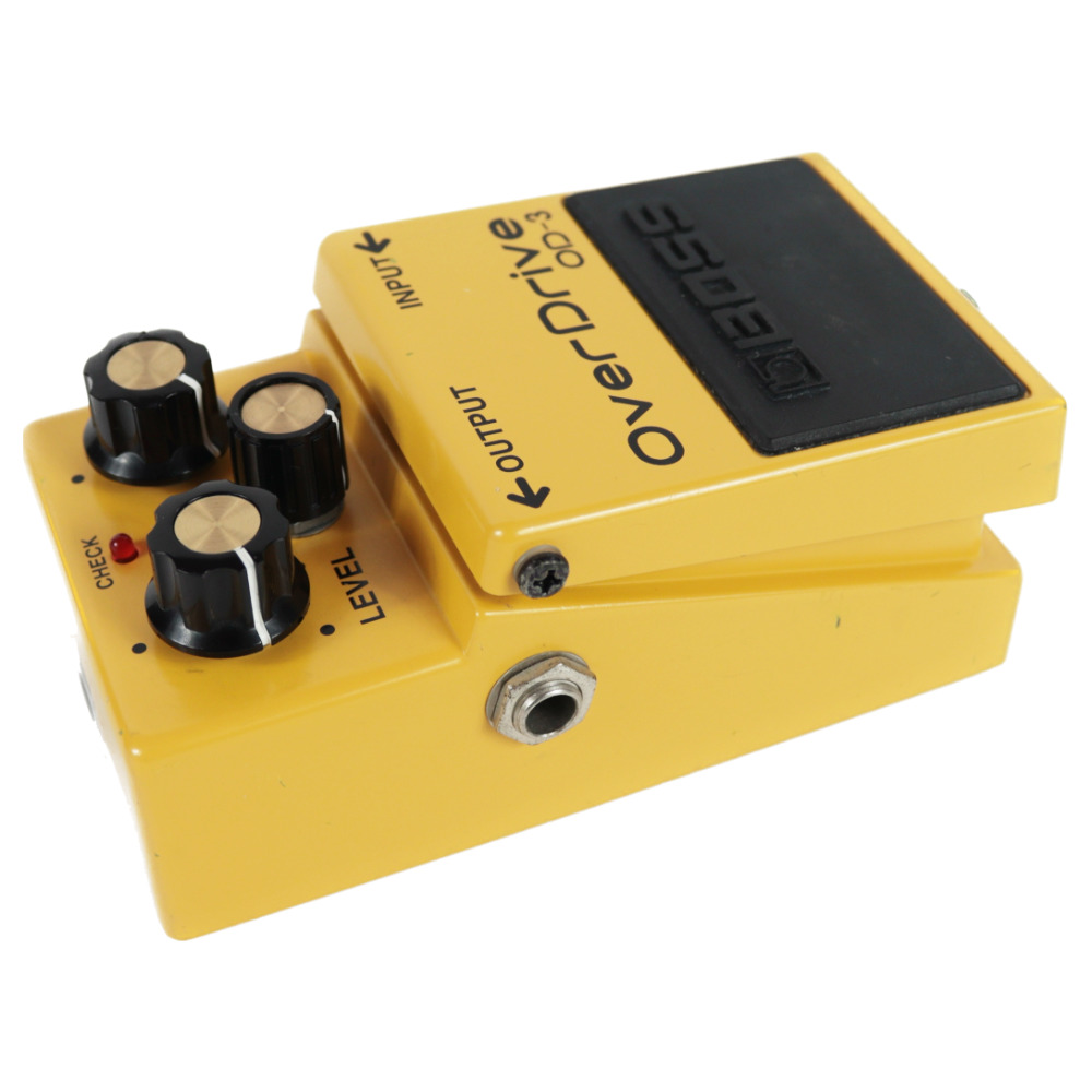 【中古】 オーバードライブ エフェクター BOSS OD-3 Over Drive ギターエフェクター 本体画像 斜め 1