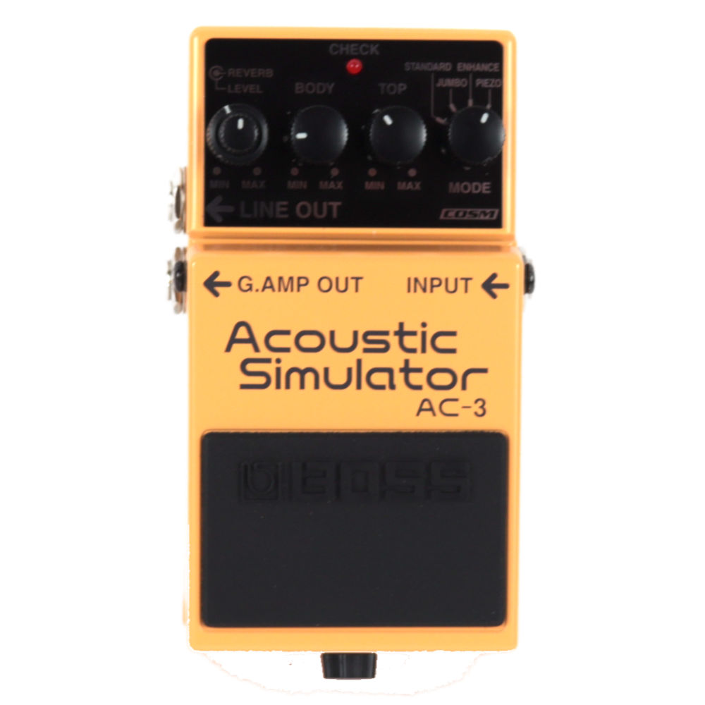 【中古】 アコースティックシミュレーター エフェクター BOSS AC-3 Acoustic Simulator ギターエフェクター