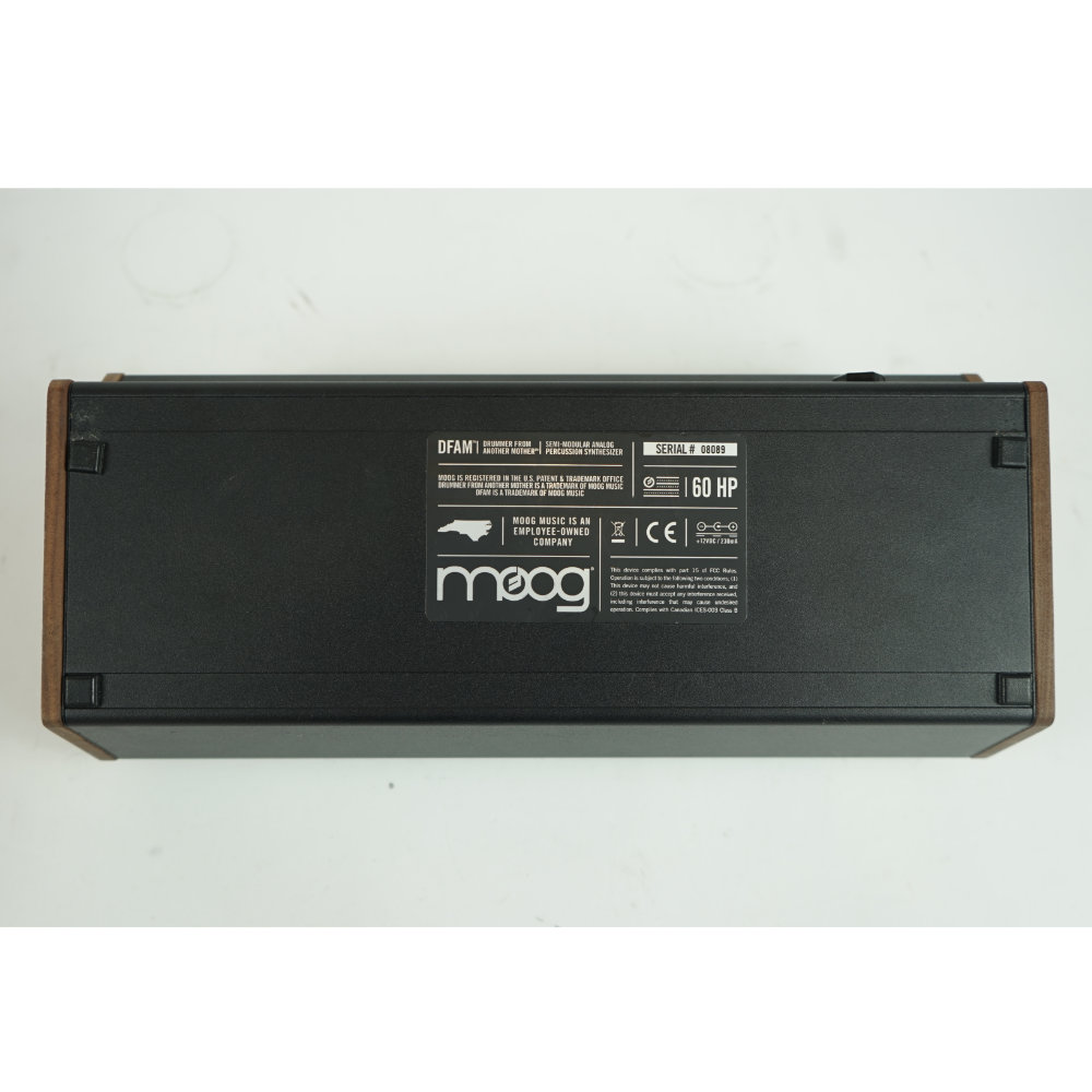 【中古】 MOOG DFAM Drummer From Another Mother セミモジュラーパーカッションシンセサイザー 底面