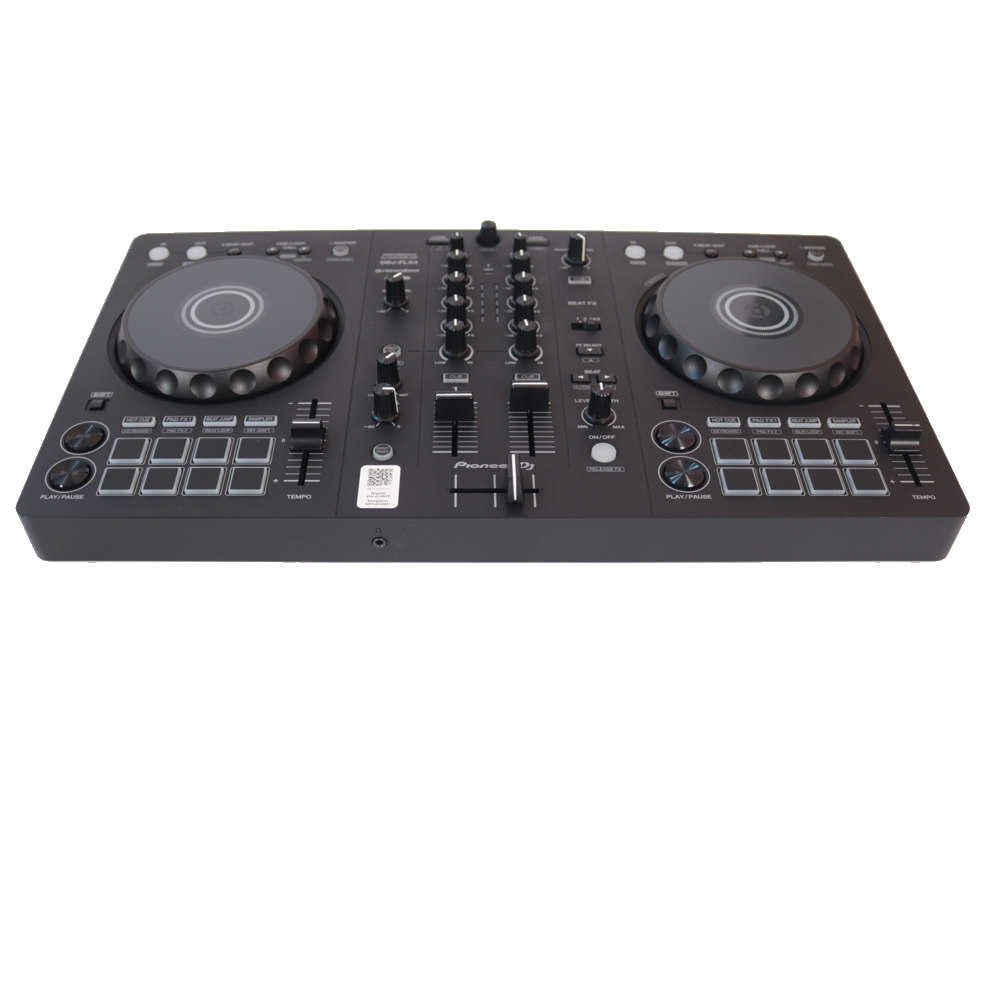 【中古】 Pioneer DJ DDJ-FLX4 DJコントローラー rekordbox Serato DJ Lite対応 PC スマホ両対応を実現したコントローラー ヘッドホン端子画像