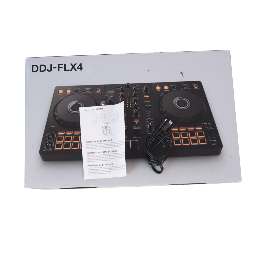 【中古】 Pioneer DJ DDJ-FLX4 DJコントローラー rekordbox Serato DJ Lite対応 PC スマホ両対応を実現したコントローラー 付属品画像