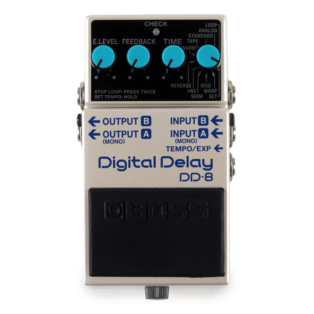 【中古】 ディレイ エフェクター BOSS DD-8 Digtal Delay ギターエフェクター 正面