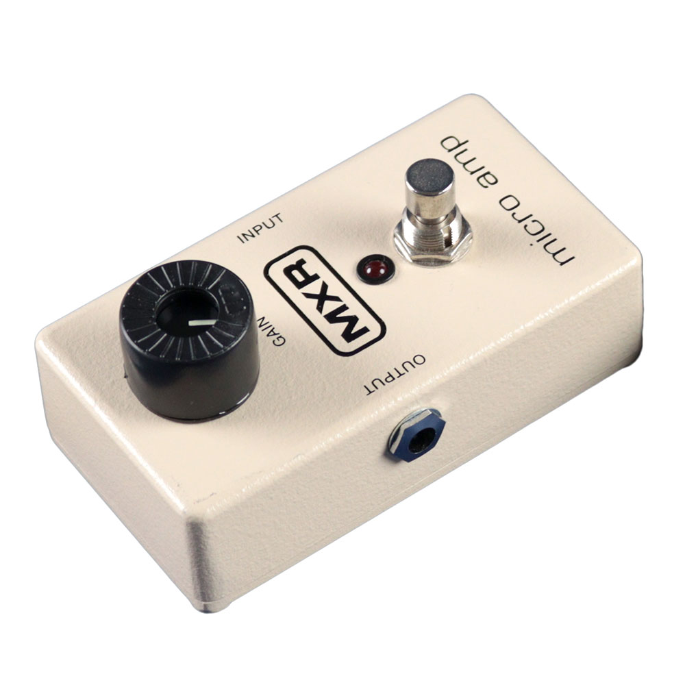 【中古】 ブースター エフェクター MXR M-133 MICRO AMP マイクロアンプ ギターエフェクター 全体