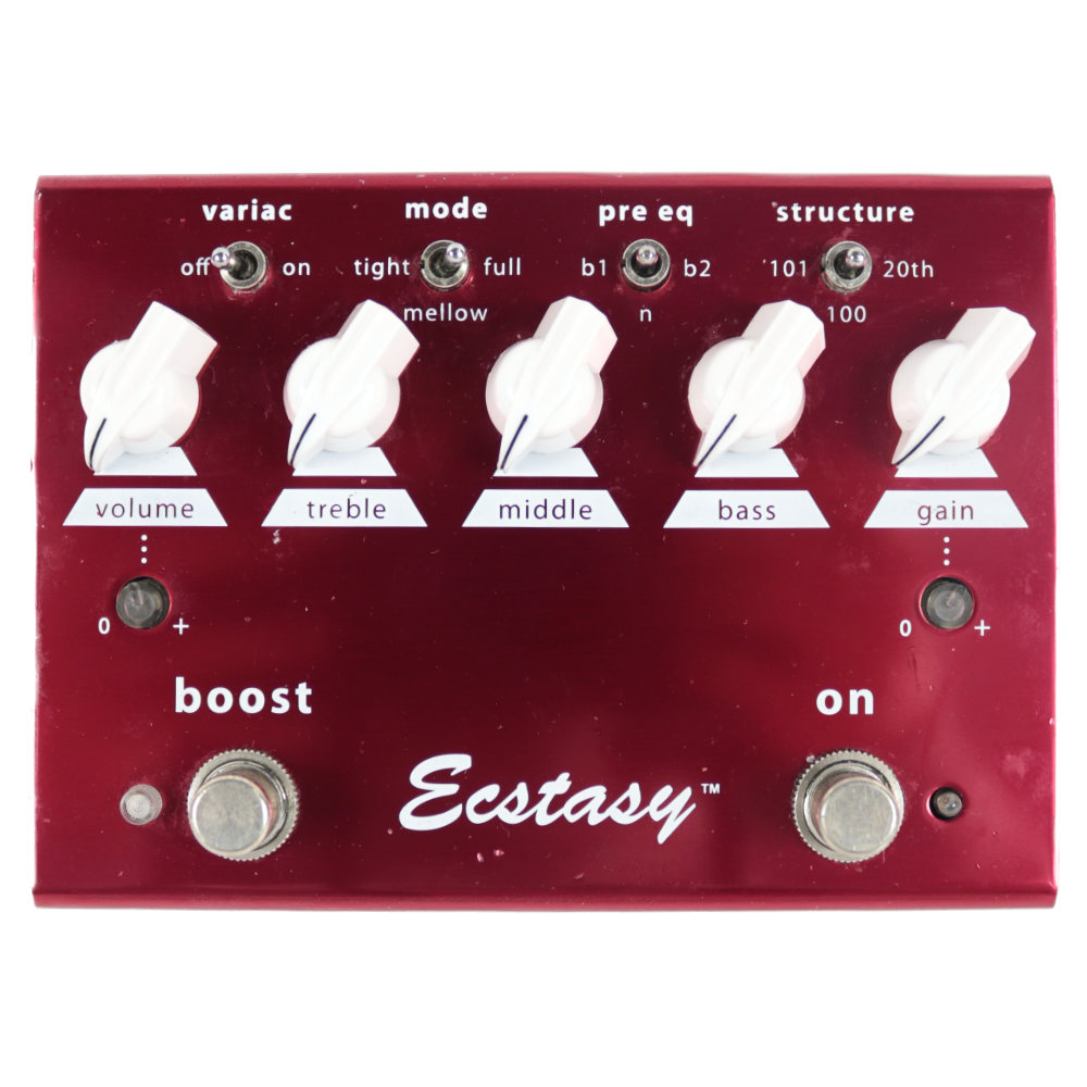 【中古】 オーバードライブ Bogner Ecstasy Red 正面