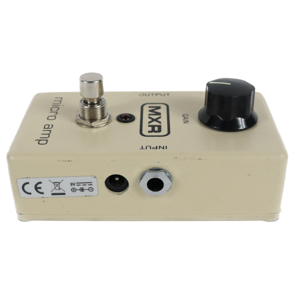 【中古】 ブースター エフェクター MXR M-133 MICRO AMP マイクロアンプ ギターエフェクター 側面