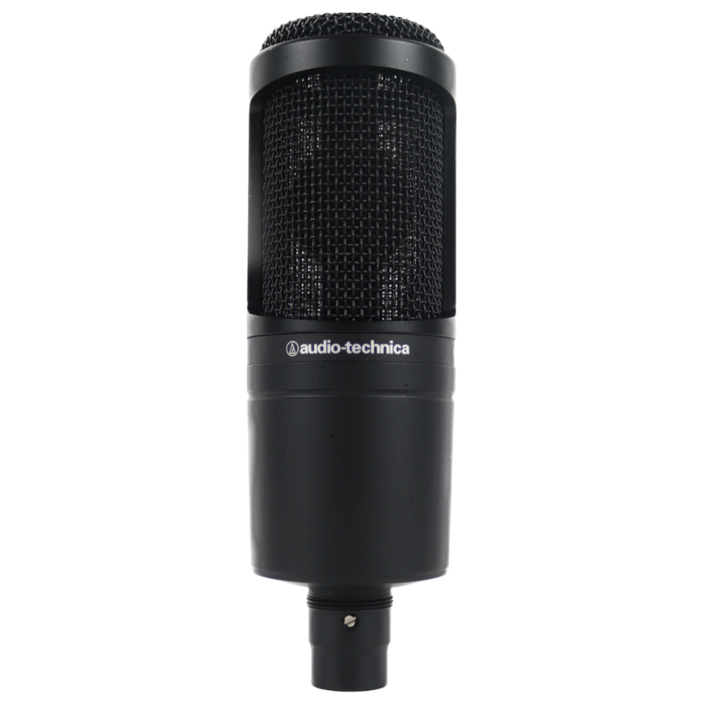 【中古】 コンデンサーマイク AUDIO-TECHNICA AT2020 オーディオテクニカ オーテク 側面