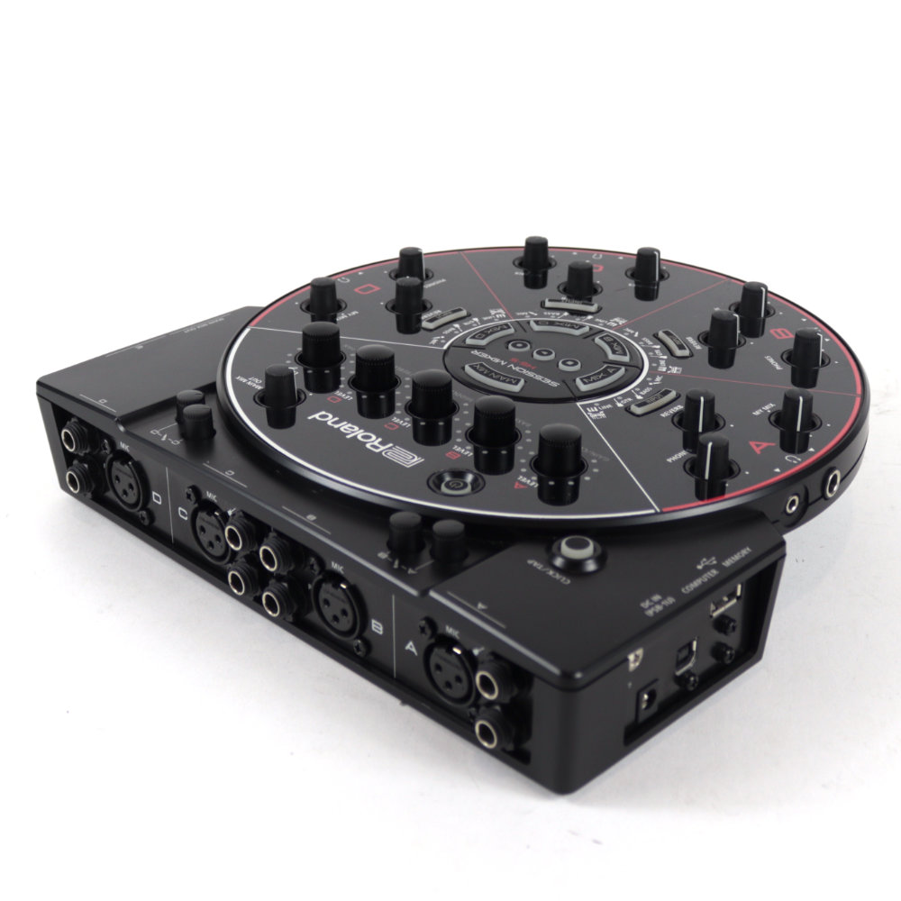 【中古】ローランド ROLAND HS-5 Session Mixer セッションミキサー 全体