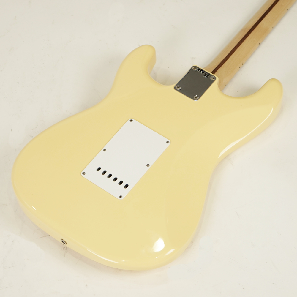 【中古】 Fender USA フェンダー Yngwie Malmsteen Stratocaster Vintage White 2018年製 エレキギター ボディバック画像