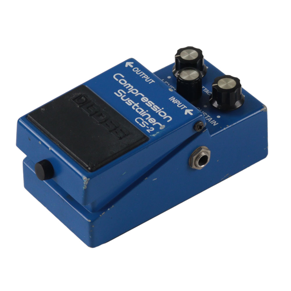 【中古】 コンプレッサー エフェクター BOSS CS-2 Compression Sustainer ギターエフェクター 全体