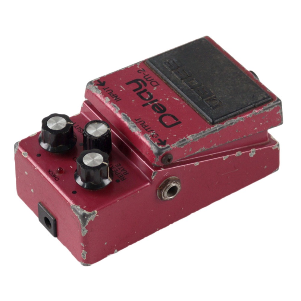 【中古】 アナログディレイ エフェクター BOSS DM-2 Delay 前期モデル ギターエフェクター 全体