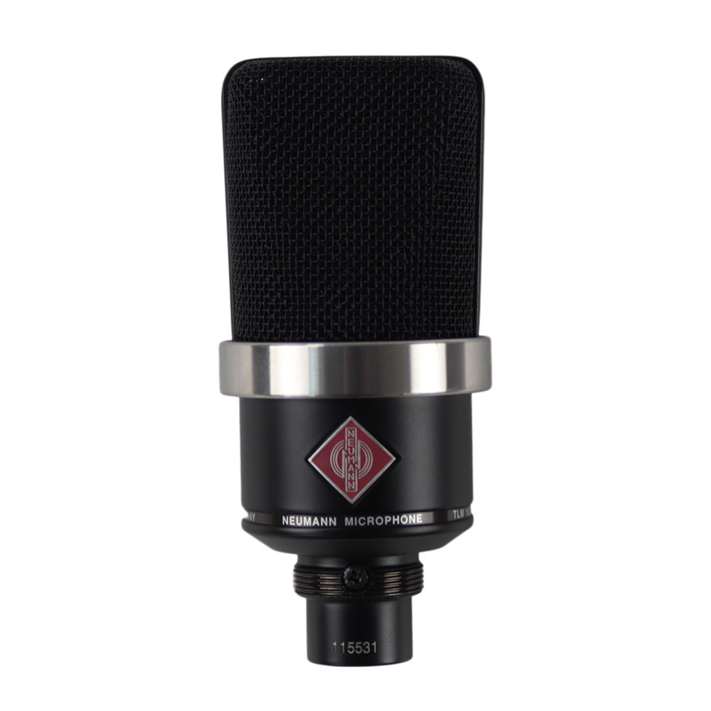 【中古】 コンデンサーマイク ノイマン NEUMANN TLM102BK TLM102-BK 正面