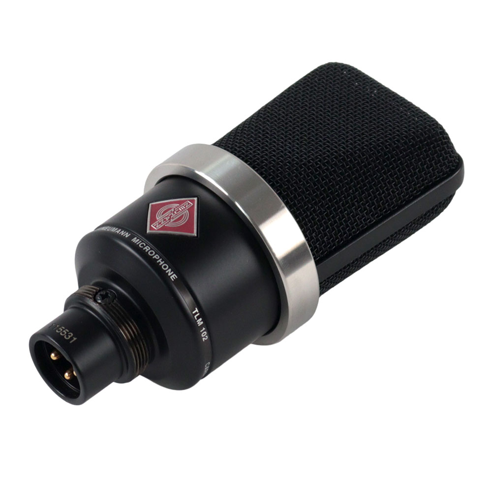 【中古】 コンデンサーマイク ノイマン NEUMANN TLM102BK TLM102-BK 全体