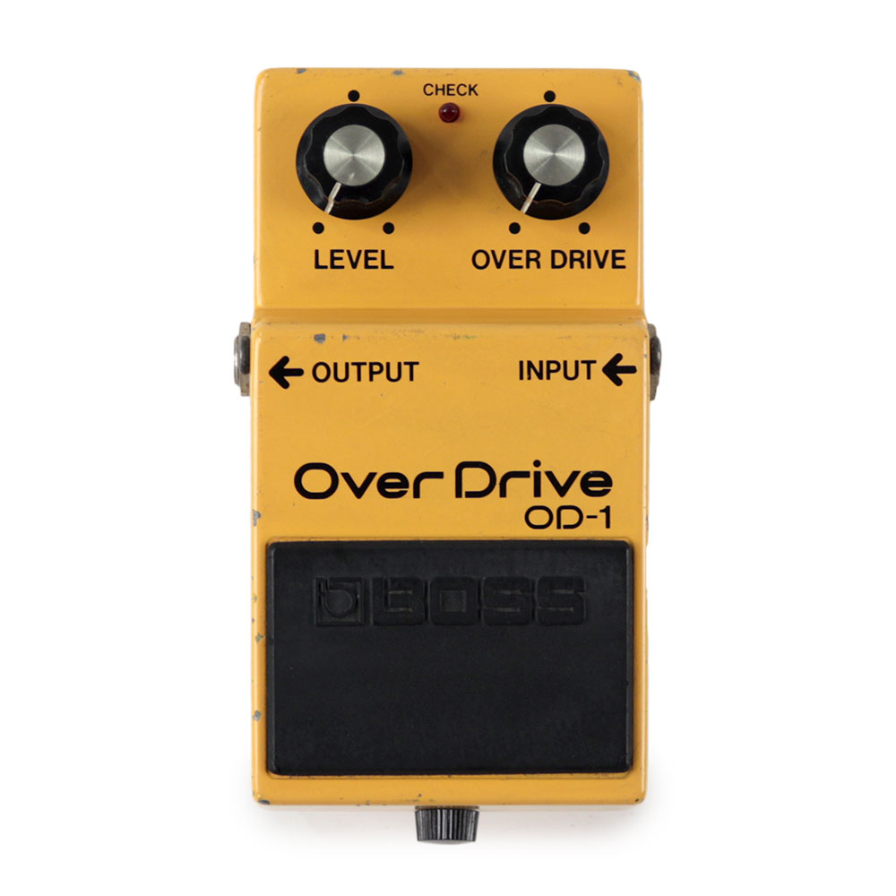 【中古】 オーバードライブ エフェクター BOSS OD-1 Over Drive 1982年製 ギターエフェクター