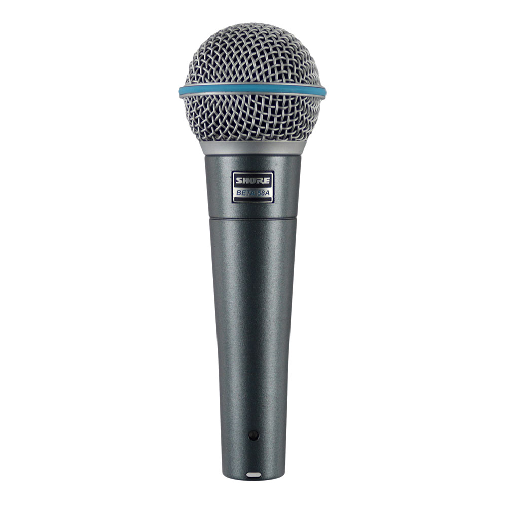 【中古】 マイク ダイナミックマイク シュアー SHURE BETA58A シュア マイクロフォン ベータゴッパ 正面