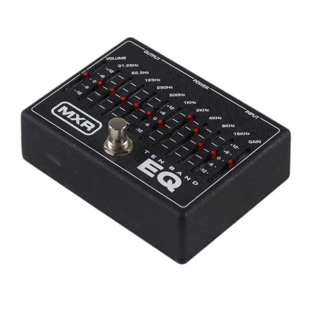 【中古】 MXR グラフィックイコライザー エフェクター M108M 10 Band Graphic EQ ギターエフェクター M-108 全体