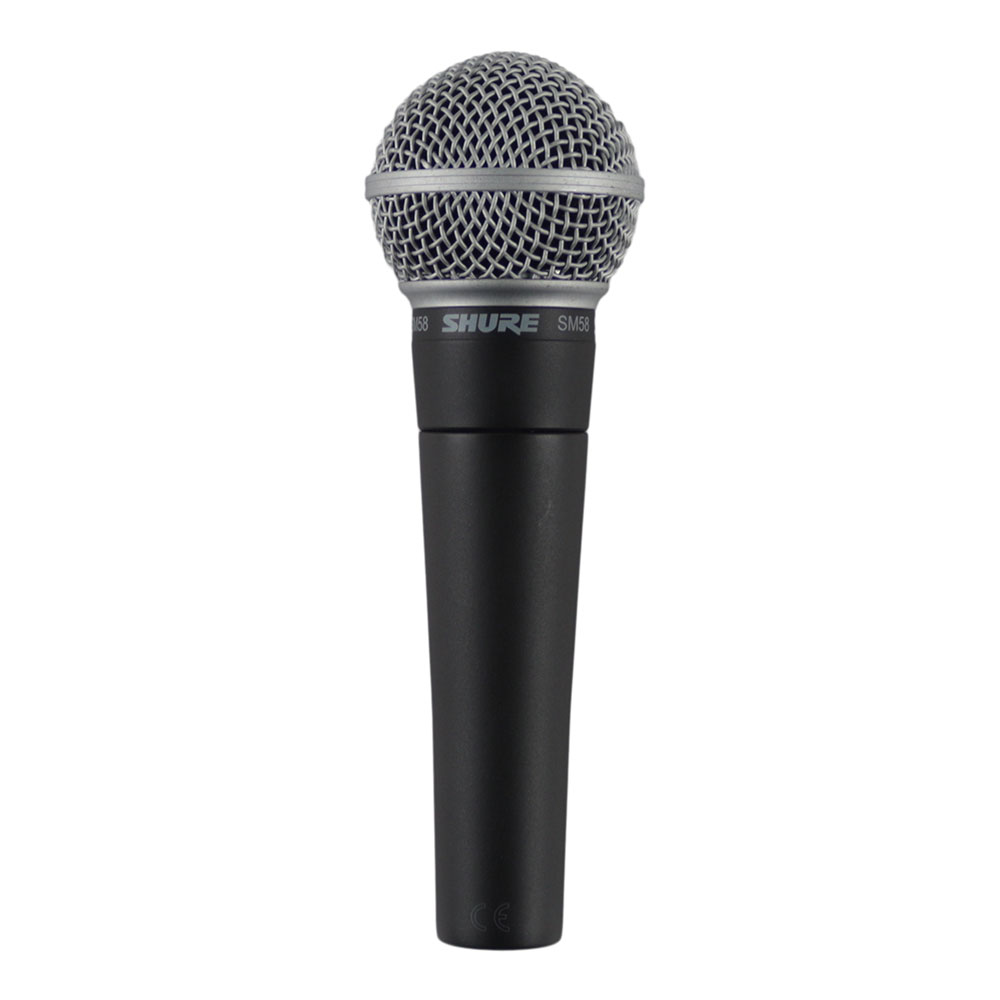 【中古】 マイク シュアー SHURE SM58SE スイッチ付き ダイナミックマイク シュア ゴッパ 背面