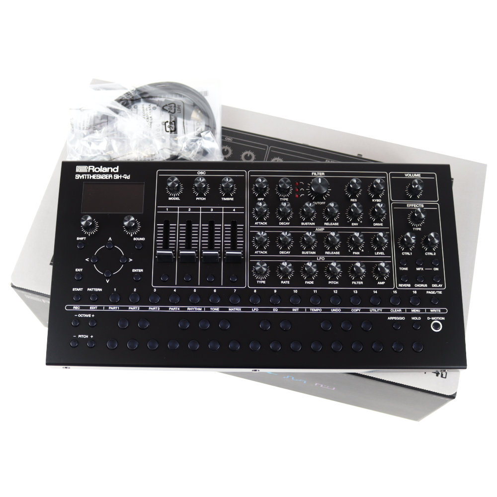 【中古】 ローランド ROLAND SH-4D シンセサイザー音源 デスクトップシンセサイザー