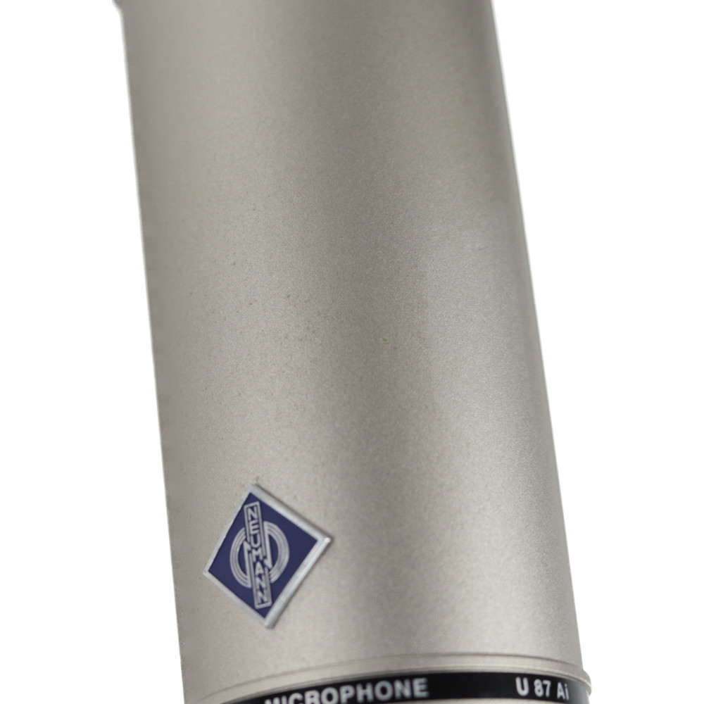 【中古】 コンデンサーマイク ノイマン NEUMANN U 87 Ai 側面アップ