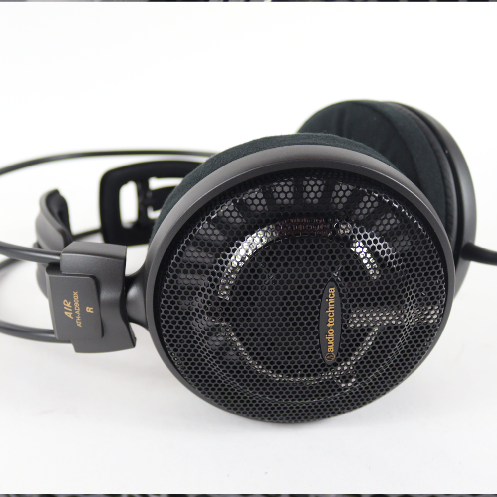 【中古】 オーディオテクニカ AUDIO-TECHNICA ATH-AD900X エアーダイナミックヘッドホン オープンエアー 開放型 イヤー部画像