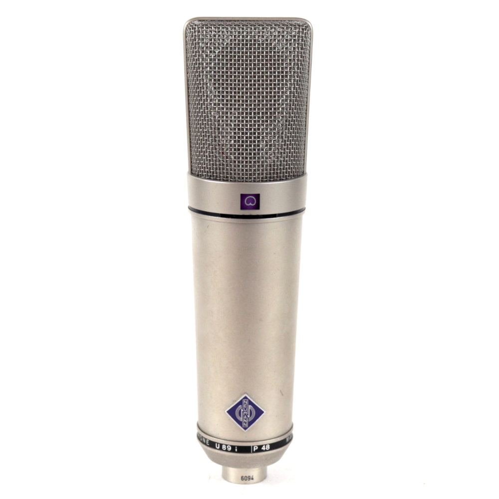 【中古】 コンデンサーマイク ノイマン NEUMANN U89i 正面