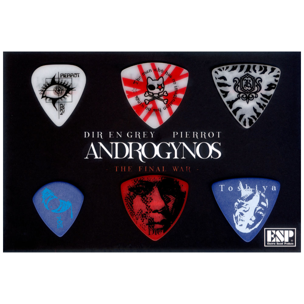 ESP イーエスピー PS-ANDROGYNOS-2024 DIR EN GREY x PIERROT 「ANDROGYNOS - THE FINAL WAR -」 Limited Edition ピックセット