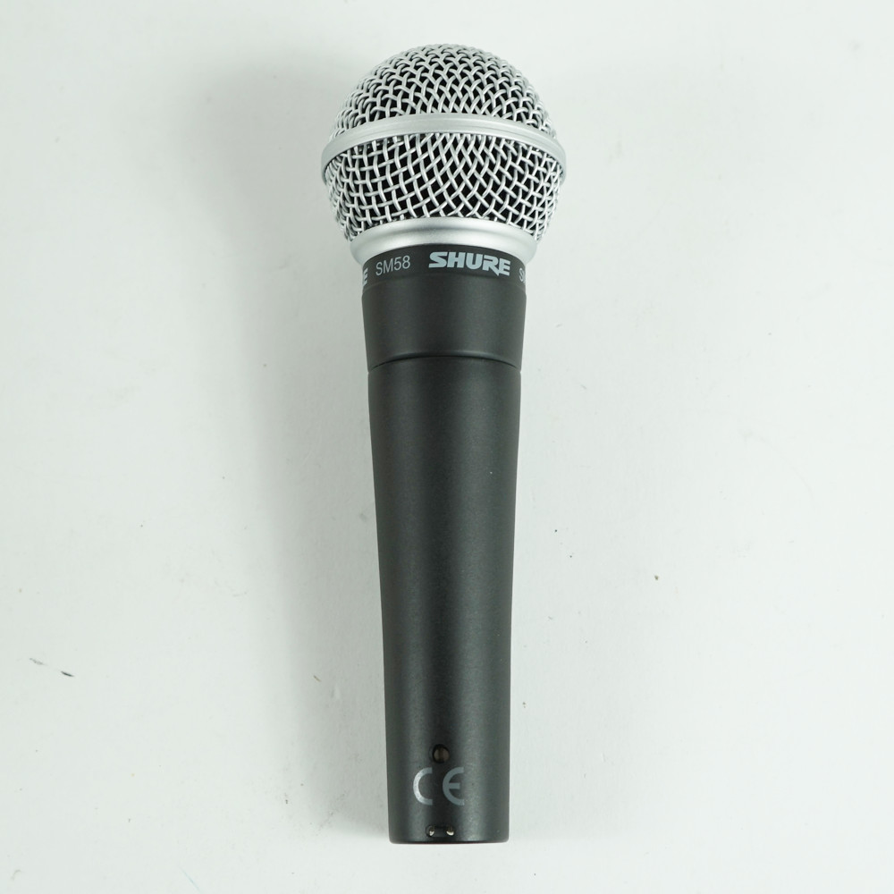 【中古】 マイク ダイナミックマイク ボーカル用 SHURE SM58 シュアー 58 ゴッパ シュア 裏面画像