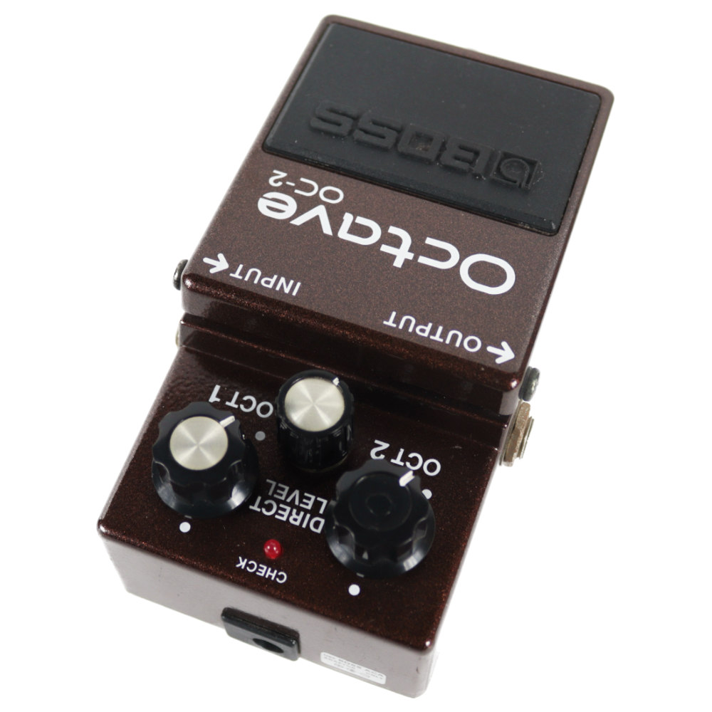 【中古】オクターブ エフェクター BOSS OC-2 Octave ギターエフェクター オクターバー 側面画像