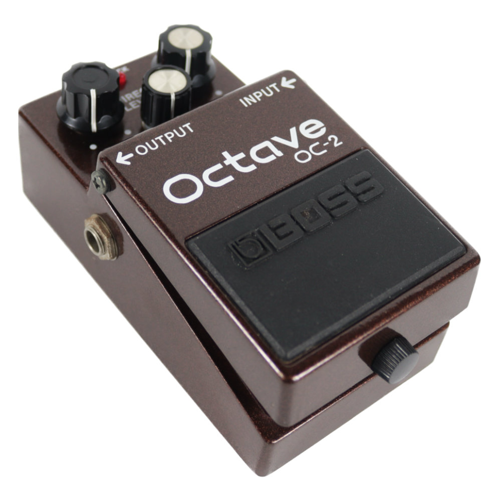 【中古】オクターブ エフェクター BOSS OC-2 Octave ギターエフェクター オクターバー アングル画像