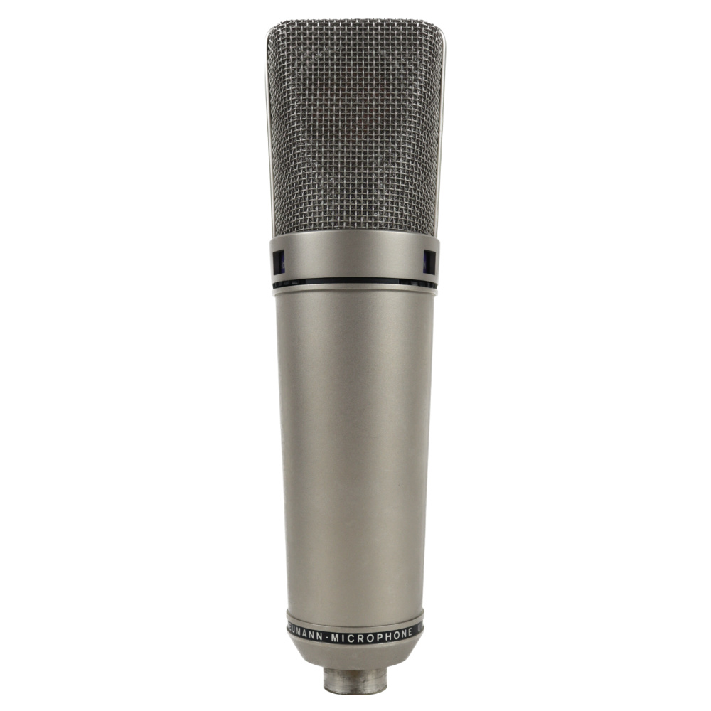 【中古】 コンデンサーマイク ノイマン NEUMANN U89i 本体画像 裏 