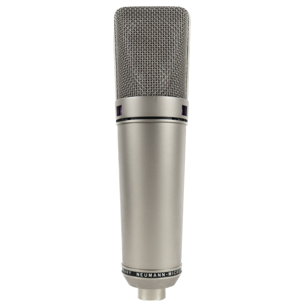 【中古】 コンデンサーマイク ノイマン NEUMANN U89i 本体画像 裏 