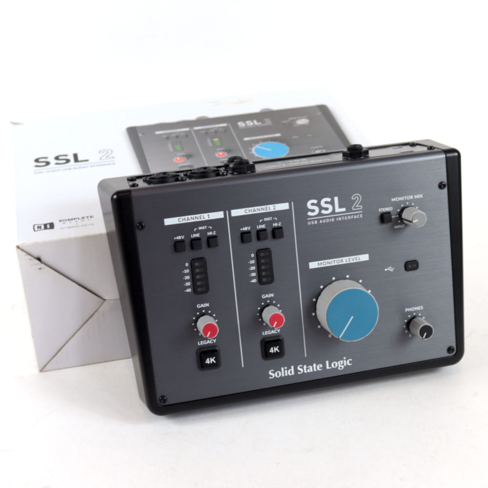 【中古】 オーディオインターフェイス Solid State Logic SSL 2 バンドルソフトなし ソリッドステートロジック