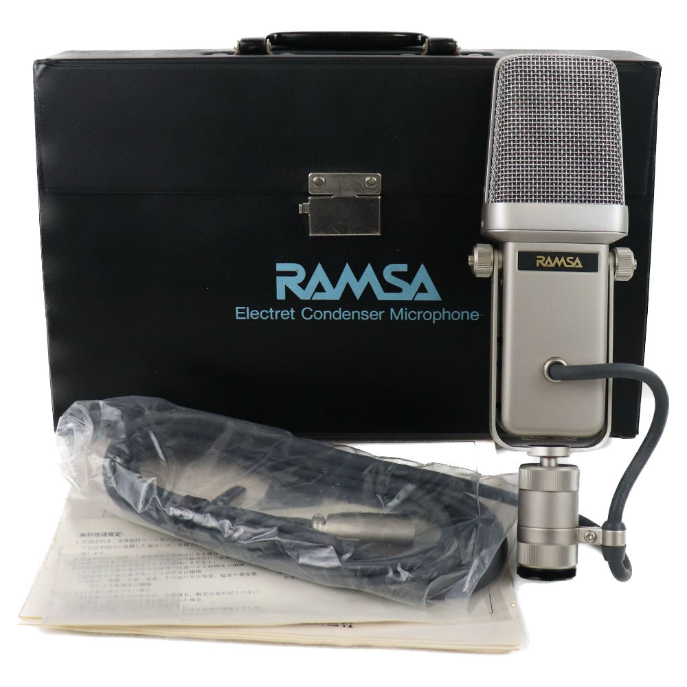 【中古】 コンデンサーマイク ラムサ RAMSA WM-8100 単一指向性 コンデンサーマイク